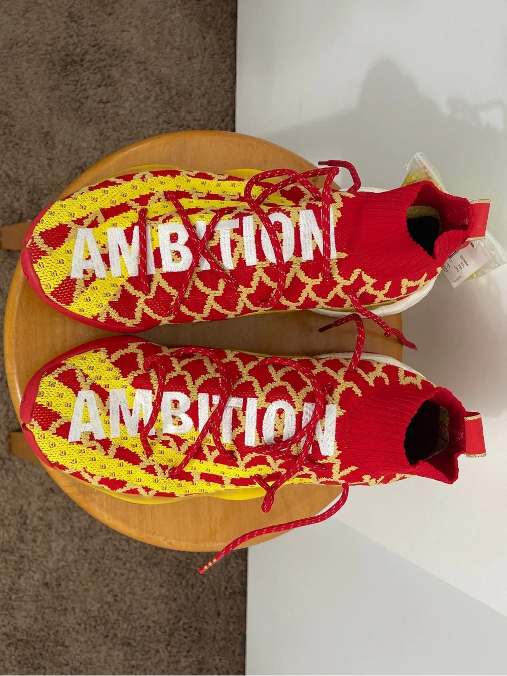 NWOB Adidas x Pharrell Crazy BYW Chinese New Year Ambition Men's Shoes Size 10